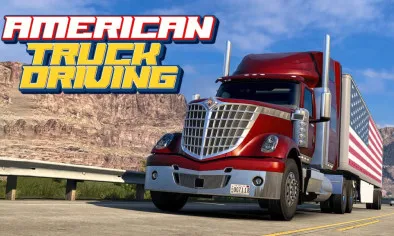 American Truck Driving img