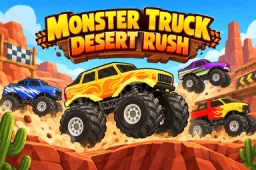 Monster Truck Desert Rush