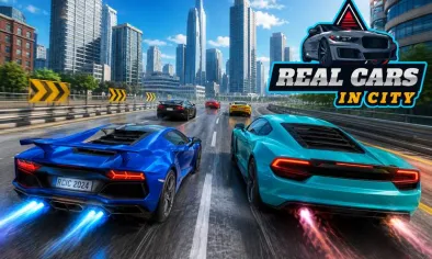 Real Cars in City img