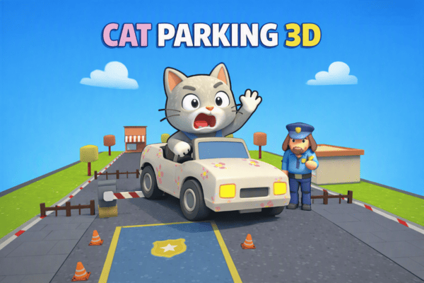 How to play Cat Parking 3D online for free