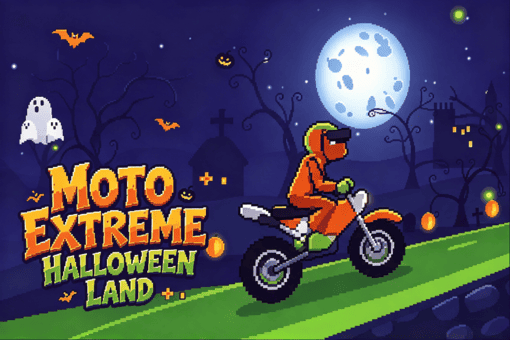 How to play Moto Extreme Halloween Land